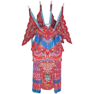 戏曲女大靠戏剧京剧秦腔武旦刀马旦戏服穆桂英挂帅扈三娘绉料女靠