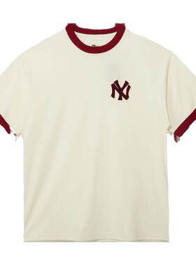 NewEraNY短袖情侣T恤夏季MLB