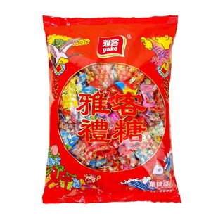 雅客礼糖混合装糖果软糖硬糖棒棒糖水果糖杂拌糖结婚喜糖果大礼包