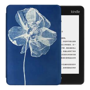蓝色扎染适用kindle22/24青春版电子书保护套paperwhite6/5/4/kv
