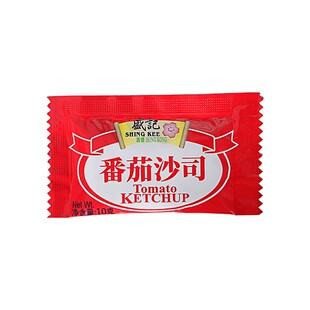 盛记番茄酱小袋蕃番茄沙司小包装家用薯条手抓饼披萨泰式甜辣椒酱