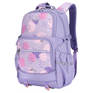 卡拉羊初中生书包男大容量高中生减负中学生双肩包女轻便休闲背包