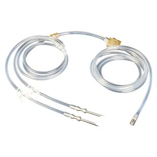 灌注泵硅胶冲洗接头膨宫泵管宫腔镜膨宫管配件精锐插针压力膜软管