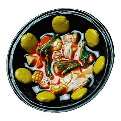 东北菜文创冰箱贴树脂磁力装饰贴哈尔滨内蒙古满洲里旅游纪念品