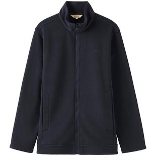 AIGLE艾高Polartec200户外保暖舒适拉链抓绒休闲法式上衣外套男款