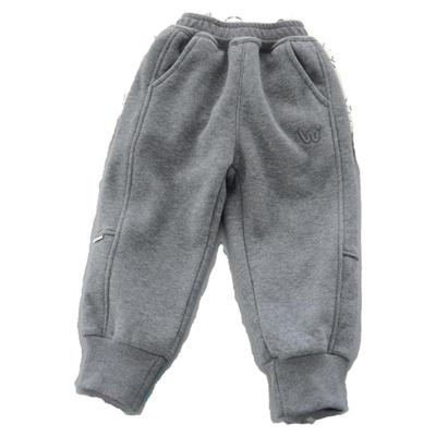 过冬羊羔绒加厚运动裤