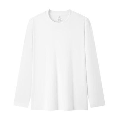 拇指白小T二代长袖男女款打底衫