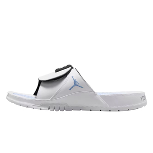 Nike耐克男拖鞋JORDAN HYDRO XI白蓝休闲沙滩鞋一字拖FN2452-104