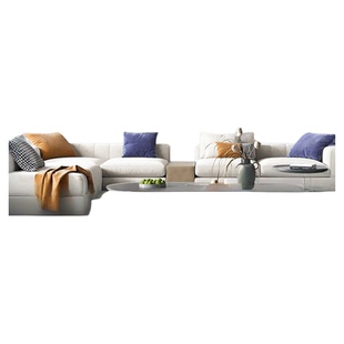 现代简约客厅装饰画紫气东来发财树沙发背景墙新中式招财横版挂画