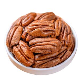 新货碧根果仁奶油味长寿果坚果零美国山核桃仁食年货炒货罐袋装