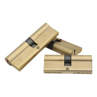 防盗锁芯双开入户大门锁芯防盗门锁芯全铜AB锁芯通用型室内门锁芯