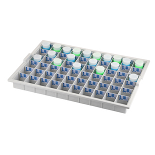 医用发药盘加厚ABS塑料分药盘口服药盘摆药盘护士派药盘48 60格