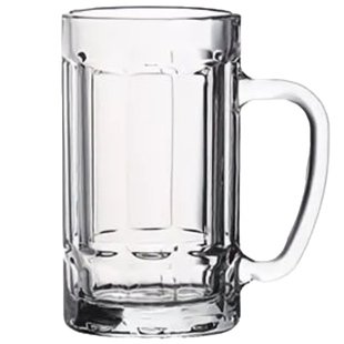 加厚玻璃杯泡茶啤酒一杯多用水杯套装带把杯子玻璃饮料杯牛奶杯