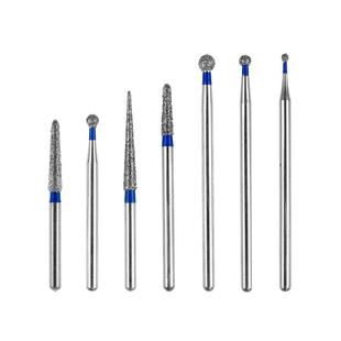 加长系列金刚砂车针口腔牙科耗材口腔备牙高速手机磨头球钻裂钻