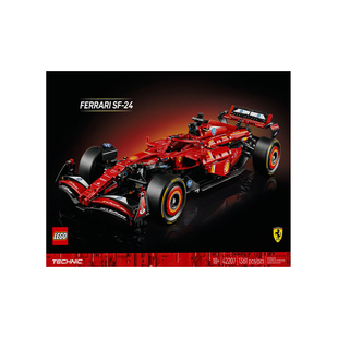 【自营】LEGO乐高42207法拉利 SF-24 F1 赛车机械组2025拼搭玩具