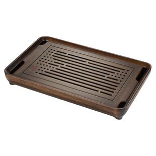 汉唐实木茶盘客厅家用简约干泡台茶托盘现代功夫茶具套装茶台茶海