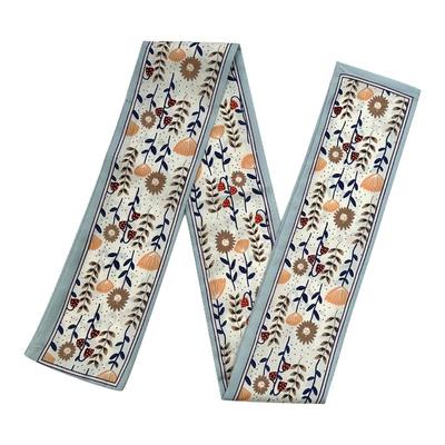 长条邦包小丝巾缠绕系包手柄领巾