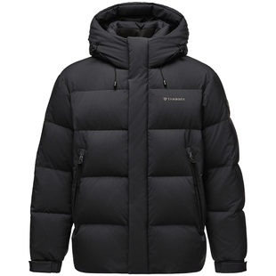 坦博尔25冬季云感泡芙羽绒服男款短款舒适保暖加厚防泼水品质外套