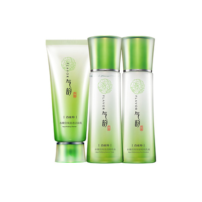 百雀羚气韵水嫩倍现保湿水乳套装