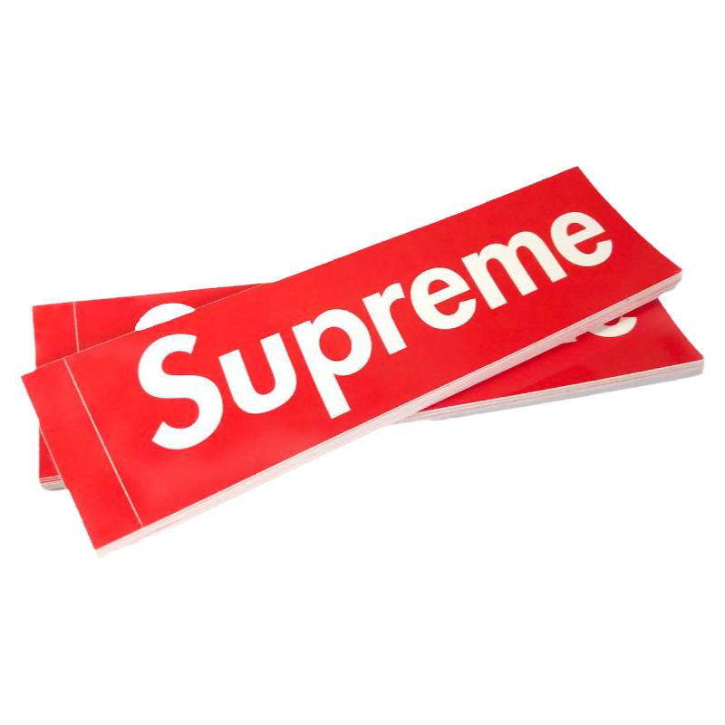 红色经典supreme行李箱防水潮流箱子 笔记本电脑滑板车简约潮牌贴