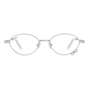 【新年礼物】MAI JHOO珠宝镶嵌书呆子眼镜女蝴蝶结泪痣镜框MISA