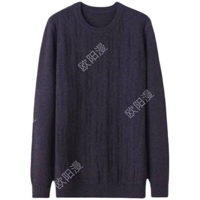 男士金标圆领加厚牦款2306