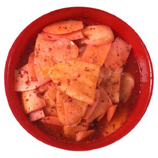 湖南湘西酸辣少甜酸萝卜3斤醋萝卜 即食酸菜农家自制泡菜酸甜萝卜