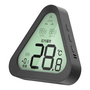 中科新款可校准鱼缸温度计淡海水缸乌龟缸高精度缸外外贴水温计