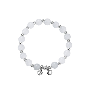 VOYAGE猫眼石串珠铃铛手链女款学生精致手镯轻奢小众简约女生手串