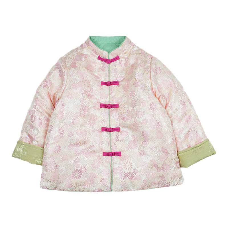 燕子手工童品中等冬季女对襟上衣