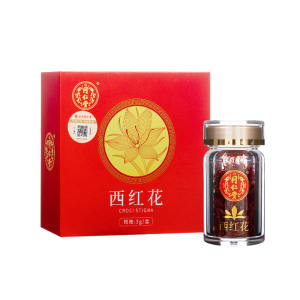 北京同仁堂西红花3g藏红花解郁安神凉血清热女性泡茶泡水中药饮片