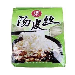 正宗烫皮丝沙河粉江西省赣州特产细汤皮丝早餐夜宵袋装粉丝粑粑丝