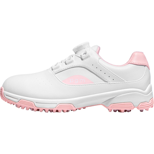 PGM 儿童高尔夫球鞋旋钮鞋带男女青少年防水专利防侧滑童鞋运动鞋