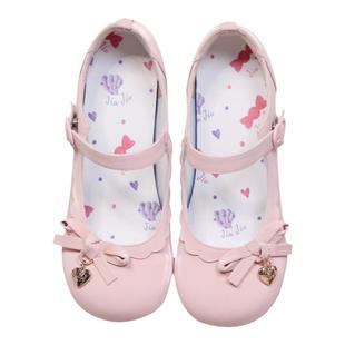 现货小奶泡久久Lolita原创中跟圆头甜美可爱娃娃单鞋洛丽塔女皮鞋