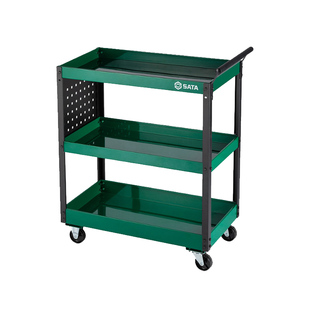 世达工具车三层汽车维修汽修机修修理工具零件专用省力小推车sata