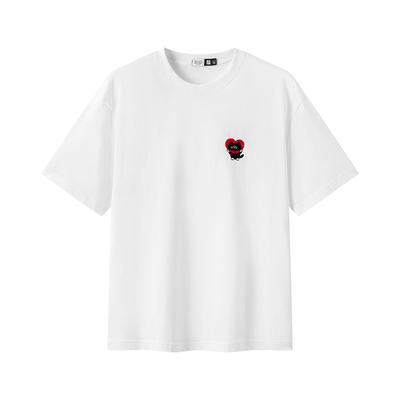 森马联名绣花吸湿速干短袖T恤男