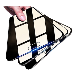 适用华为荣耀50v40v30v20v10v9v8钢化膜30s/20i/20s/pro全屏magic3/2play5t手机9i青春版8x畅享9plus贴膜nova