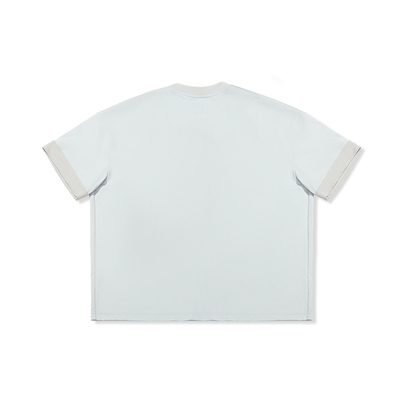 UNICAHOMME撞色袖口透气T恤