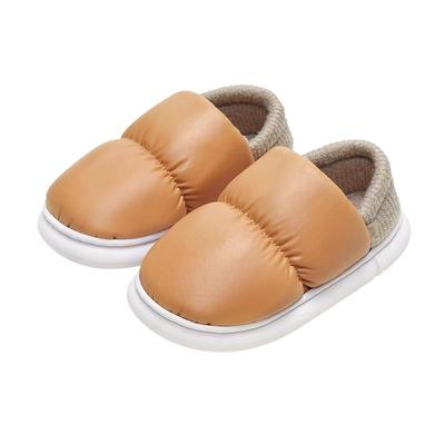 优调可外穿包跟厚底防滑棉拖鞋