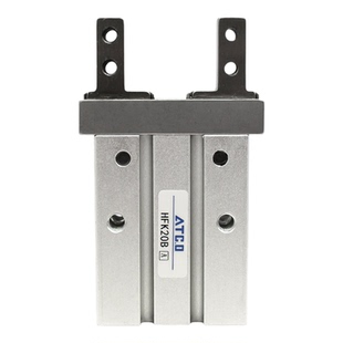 气动手指气缸导轨HFZ10/HFZ16/20/25/32/40/6-CL平行夹爪小型