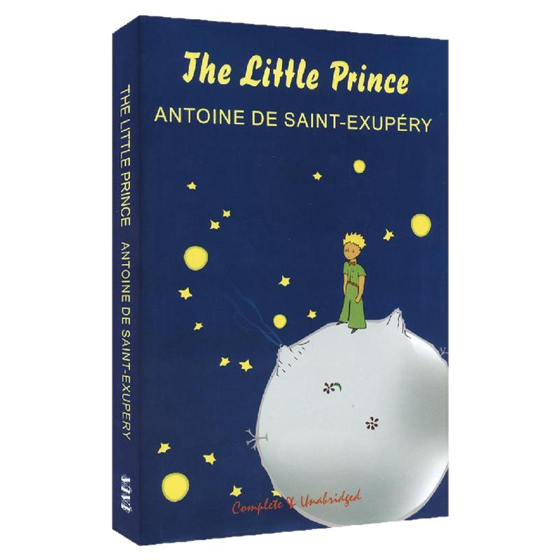 The Little Prince 小王子全英文小说精装插图版 儿童英语图书 未删减完整故事 经典名著 英文原版进口图书