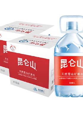 昆仑山天然矿泉水5L*8桶