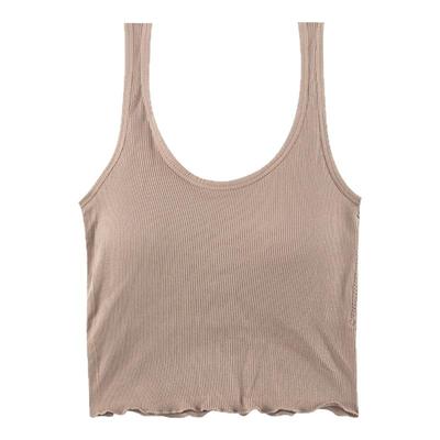 美背文胸内衣 女士秋衣聚拢抹胸大码裹胸一体运动美背内衣女背心