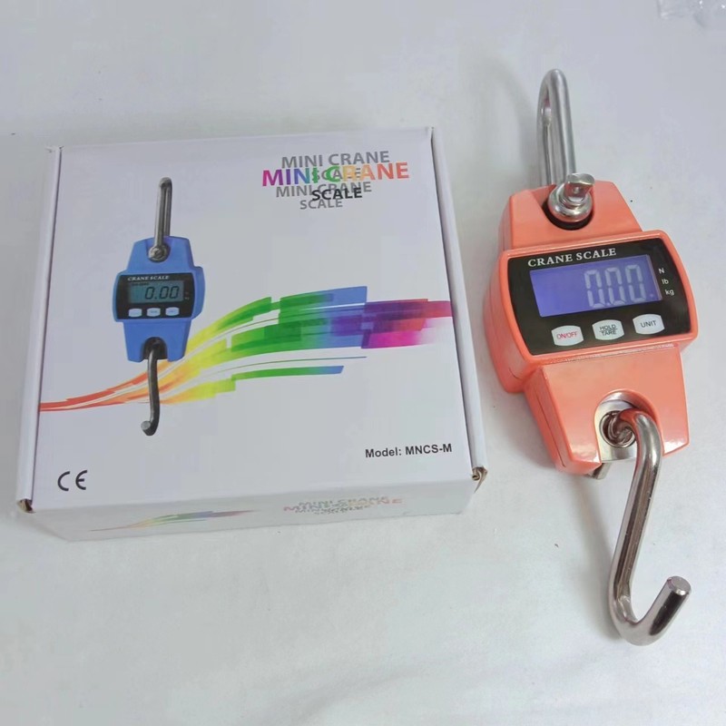 300kg电子秤手提秤挂秤钩热销奢跨境电子秤手提秤轻