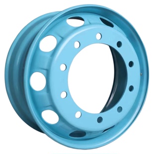 正兴新石供轻量化风扇钢圈半挂车大件运输低平板货车轮毂加厚钢圈