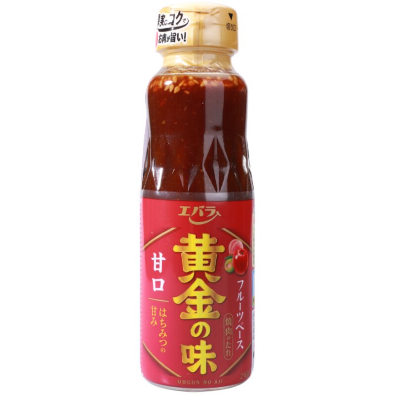日本进口荏原黄金烤肉酱蘸料