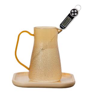 亚克力冷水壶锤点壶商用大容量塑料PC扎壶餐厅锤纹果汁壶开水壶