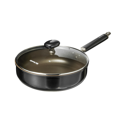 九阳煎锅平底锅含钛不粘锅家用