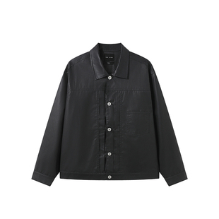 WHIMNOTION 26SS「蜡面皮感TYPE1」进口SUPIMA匹马棉夹克外套百搭