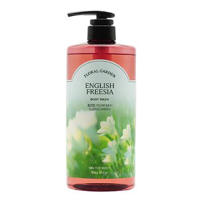 LG生活健康安宝笛香气花园沐浴露 小苍兰香950g